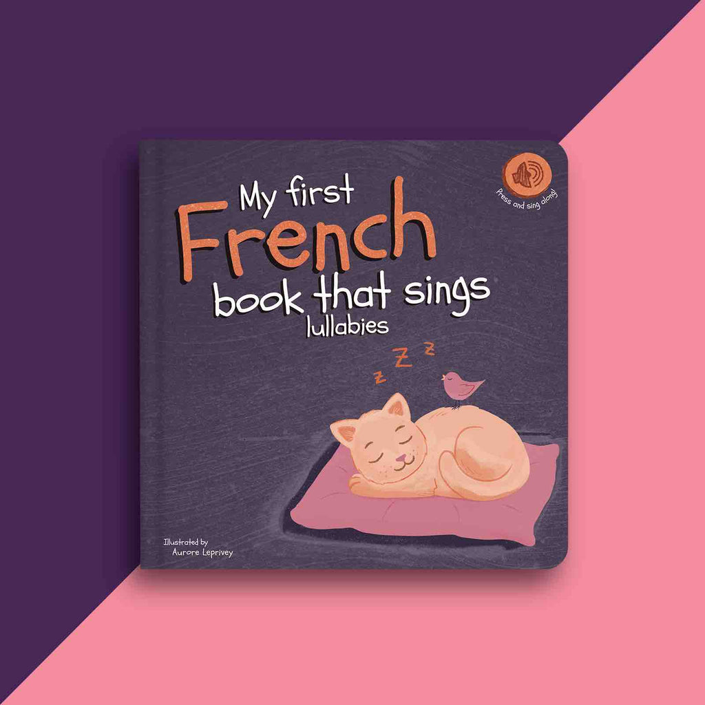 My first French book that sings lullabies