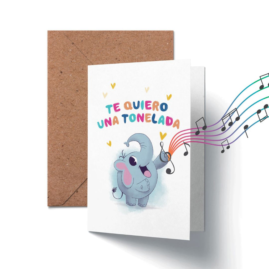 Te Quiero - Card that Sings