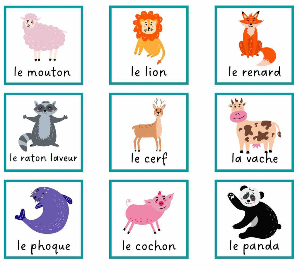 Let’s play Memory in Spanish, French, or Italian! – Lufi & Friends