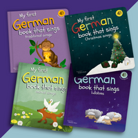 Pre-order: Set of 4 German Books that Sing (ships early November) 1