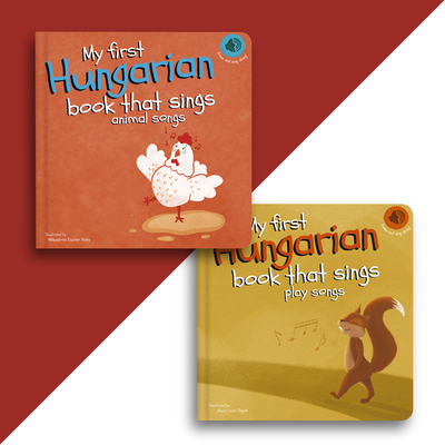 Pre-Order: Set of 2 Hungarian Books that sing (ships in late September)
