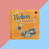 My first Italian book that sings children's songs 1