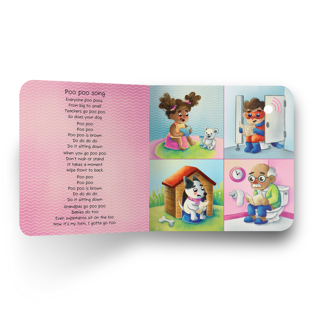 Pre-Order: My first book that sings potty songs (ships in early December)
