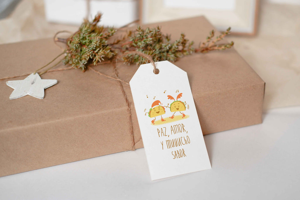 Spanish Language Holiday Gift Tags - FREE PRINTABLE
