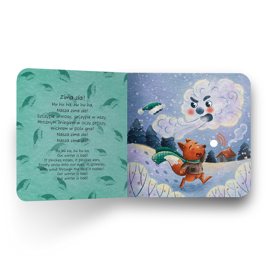 Pre-Order: Set of 4 Polish Books that Sing (Ships in early December)