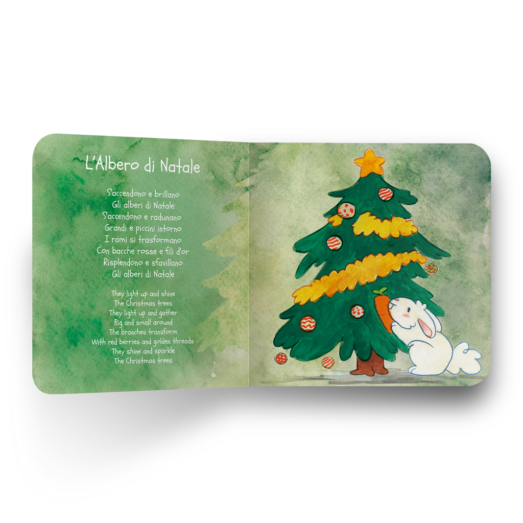 Pre-Order: My first Italian book that sings Christmas songs (Ships in November)