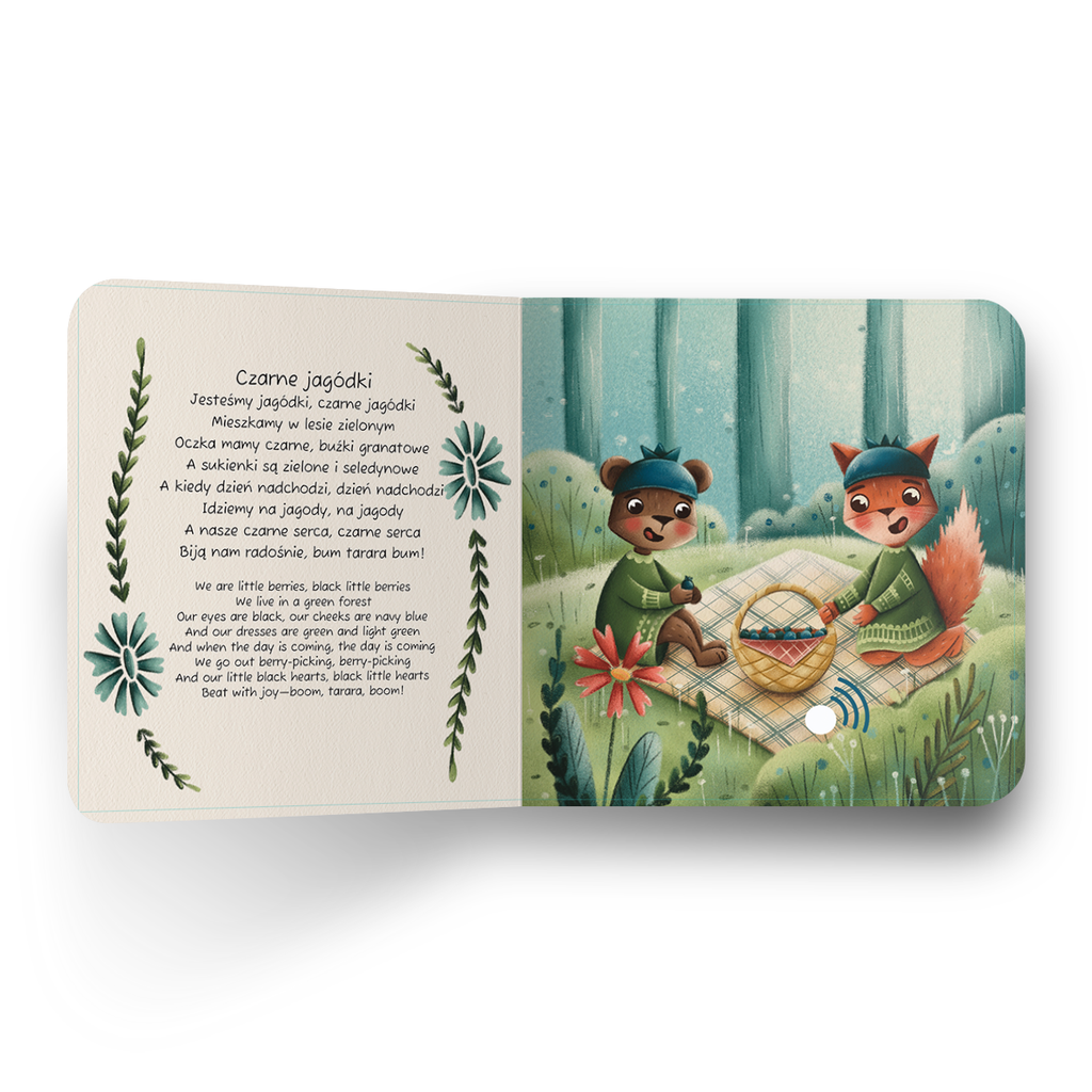 My first Polish book that sings traditional songs