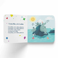 My first Spanish book that sings children's songs 3